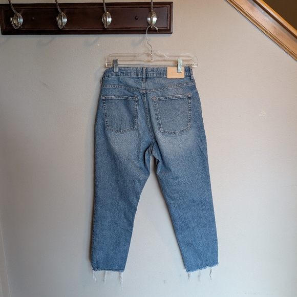 Everlane the Curvy Cheeky Jean Crop Light Medium Wash Size 29 - Picture 5 of 11